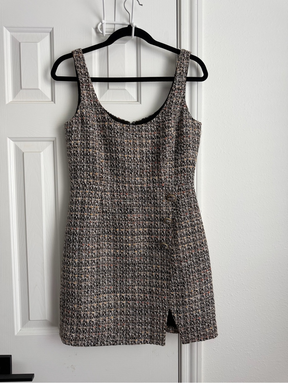 Gianni Bini Tweed Mini Dress – Size 4
